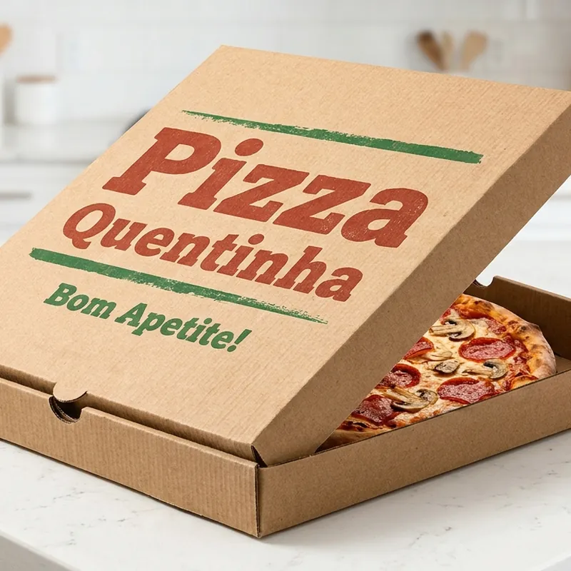 Exemplo: Caixa para pizza