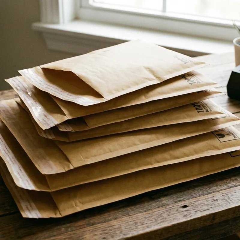 Exemplo: Envelopes kraft para envio